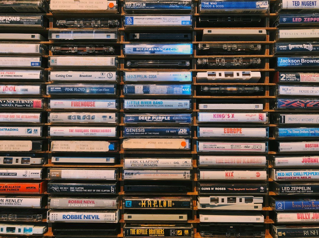 Pile of retro VHS tape cases evoking 1990s nostalgia